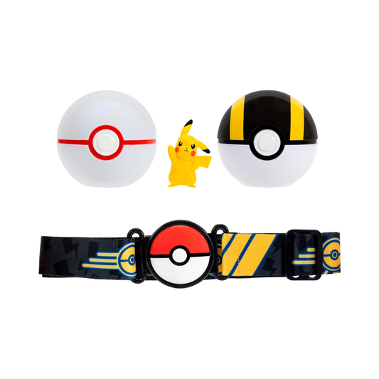 Pokemon - Clip 'N' Go - Poke Ball Belt Set