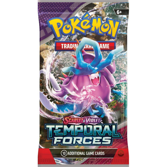Pokemon - TCG Scarlet & Violet Temporal Forces Booster Trading Cards