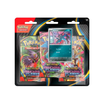 Pokemon TCG - Phantasmal Flames 3-Pack Blister