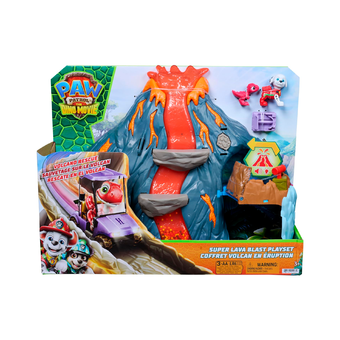 Paw Patrol - The Dino Movie - Super Lava Blast Volcano Playset