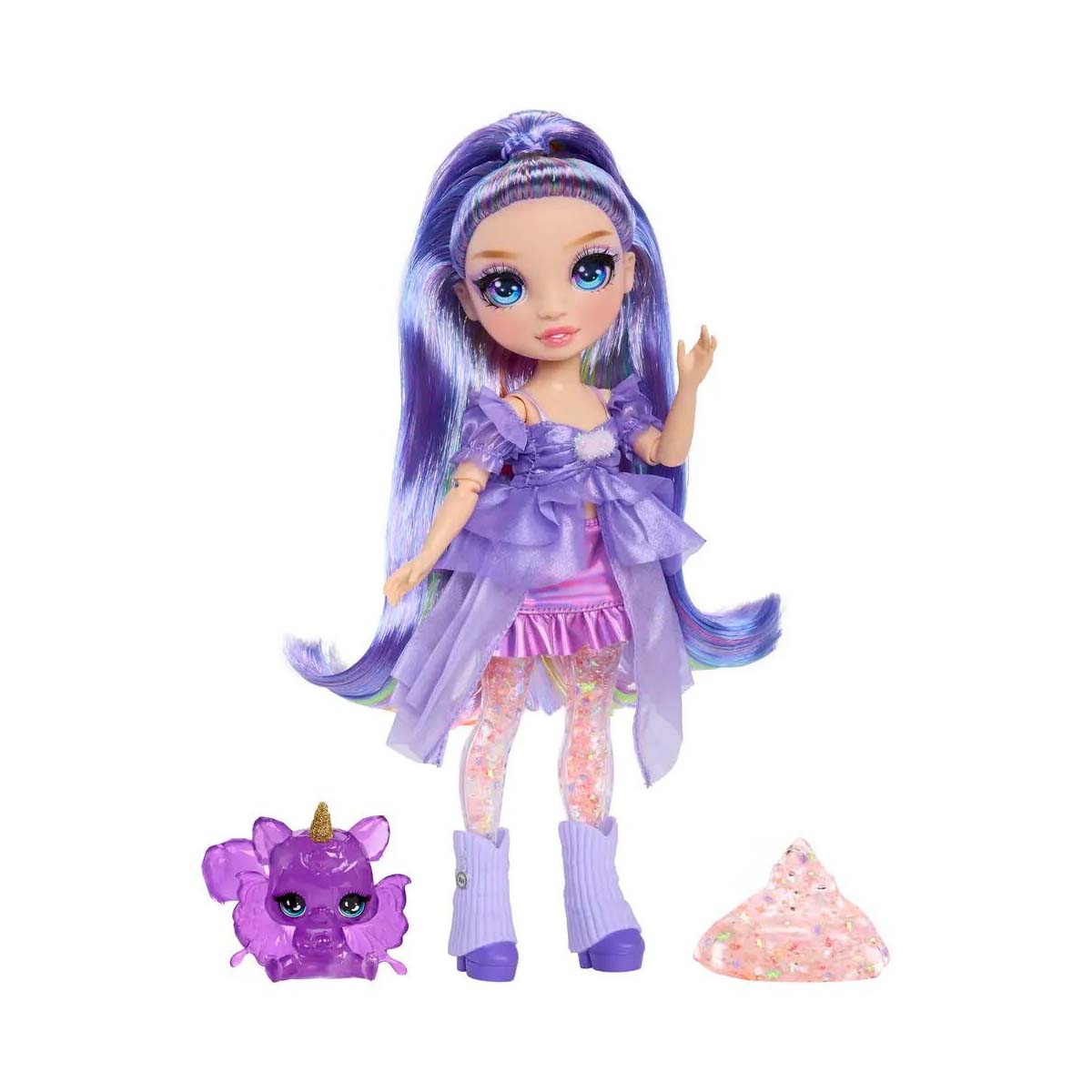 Rainbow High - Shimmers with Slime - Violet, Purple