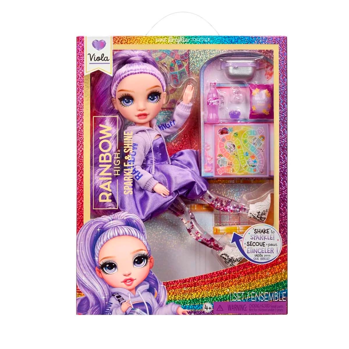 Rainbow High - Sparkle & Shine - Viola Doll