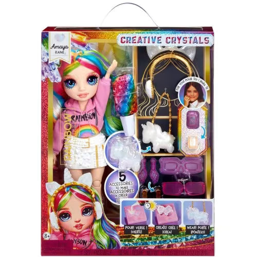 Rainbow High - Crystal Fashion Doll - Amaya Raine