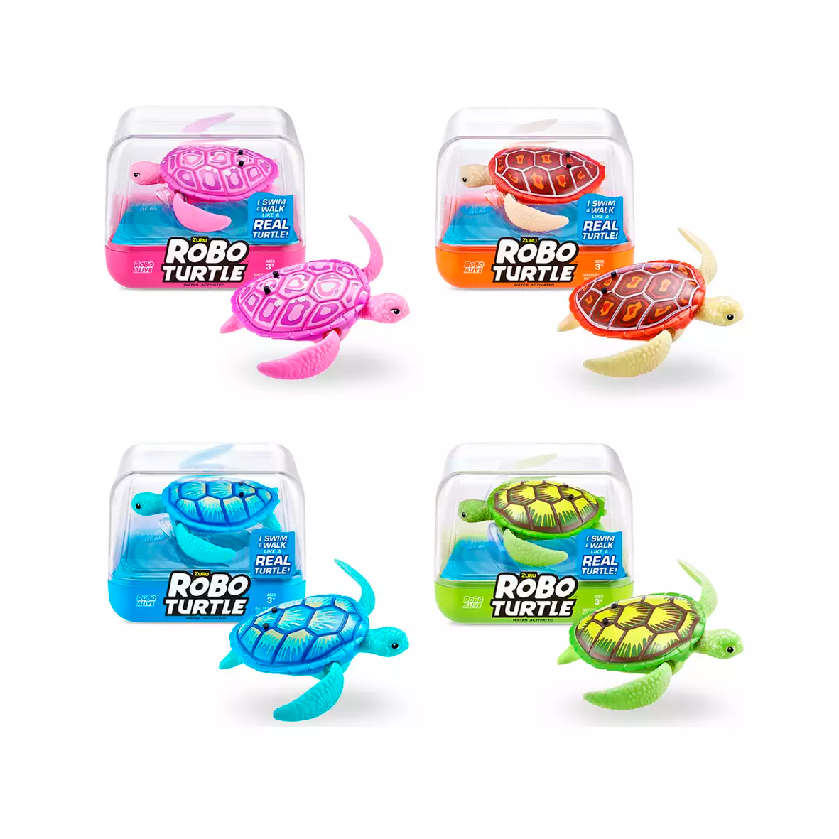 Zuru - Robo Alive Turtle S1 - Assorted