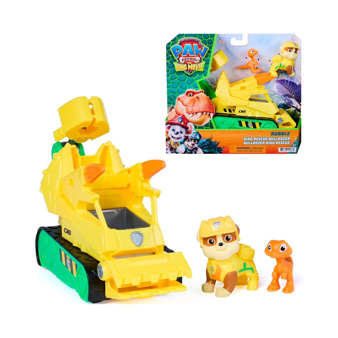 Paw Patrol - Dino Rescue Bulldozer - Rubble