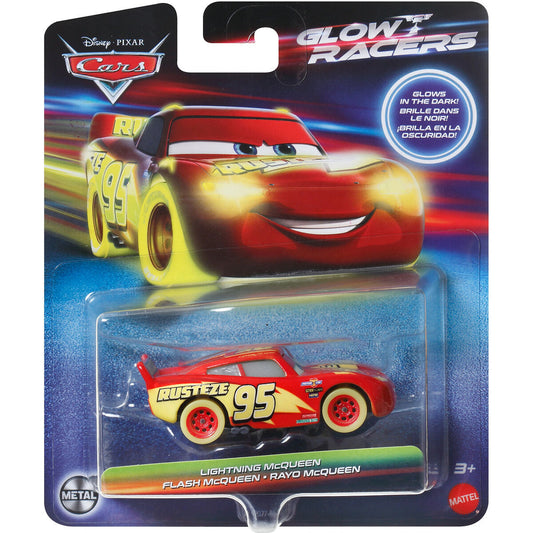 Disney Cars - DC Glow Racers - Lightning McQueen