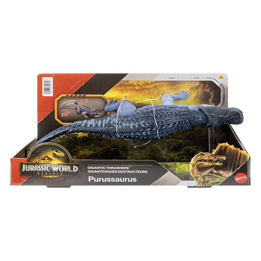 Jurassic World Rebirth - Gigantic Thrashers Purussaurus - Action Figure