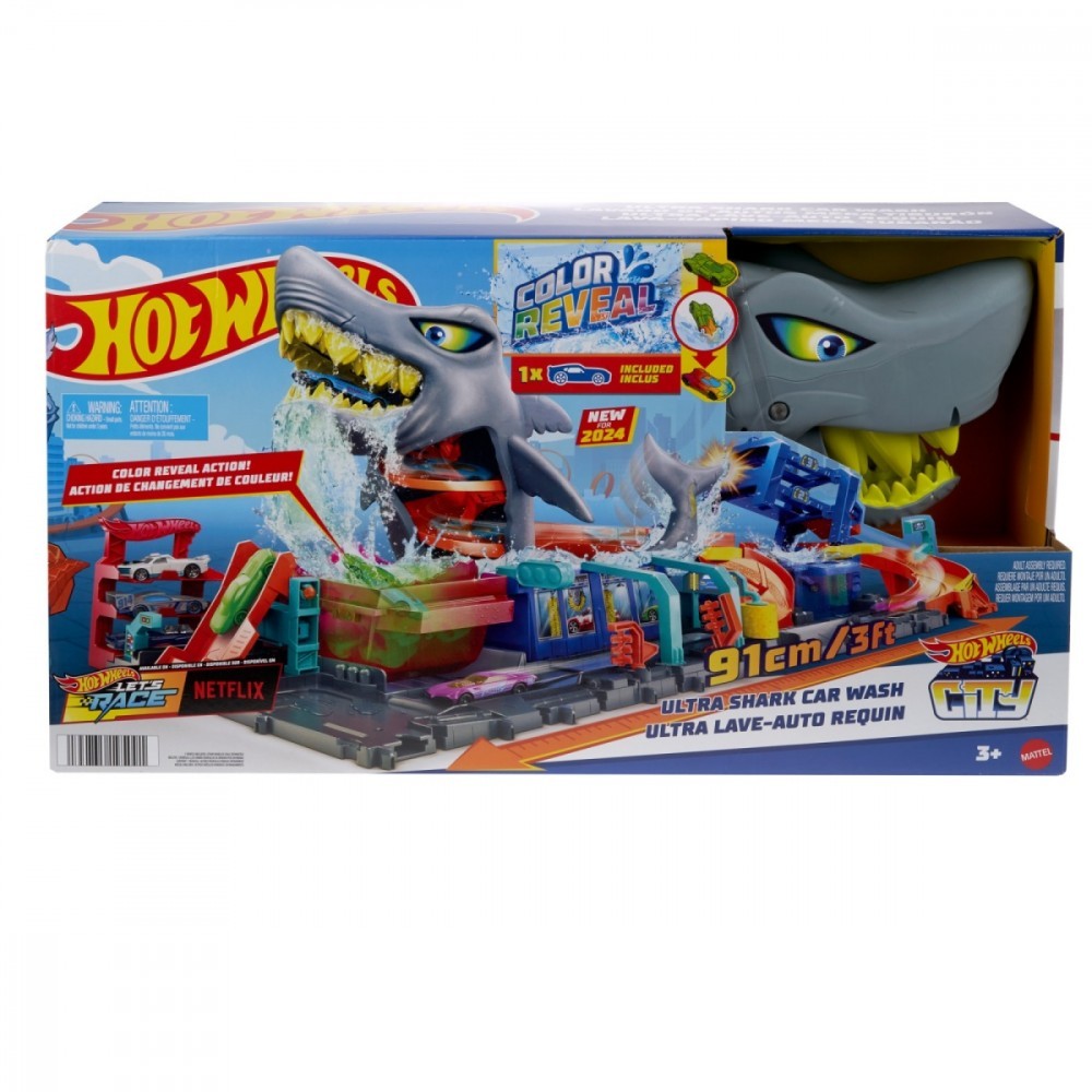Hot Wheels - City Shark Car Wash