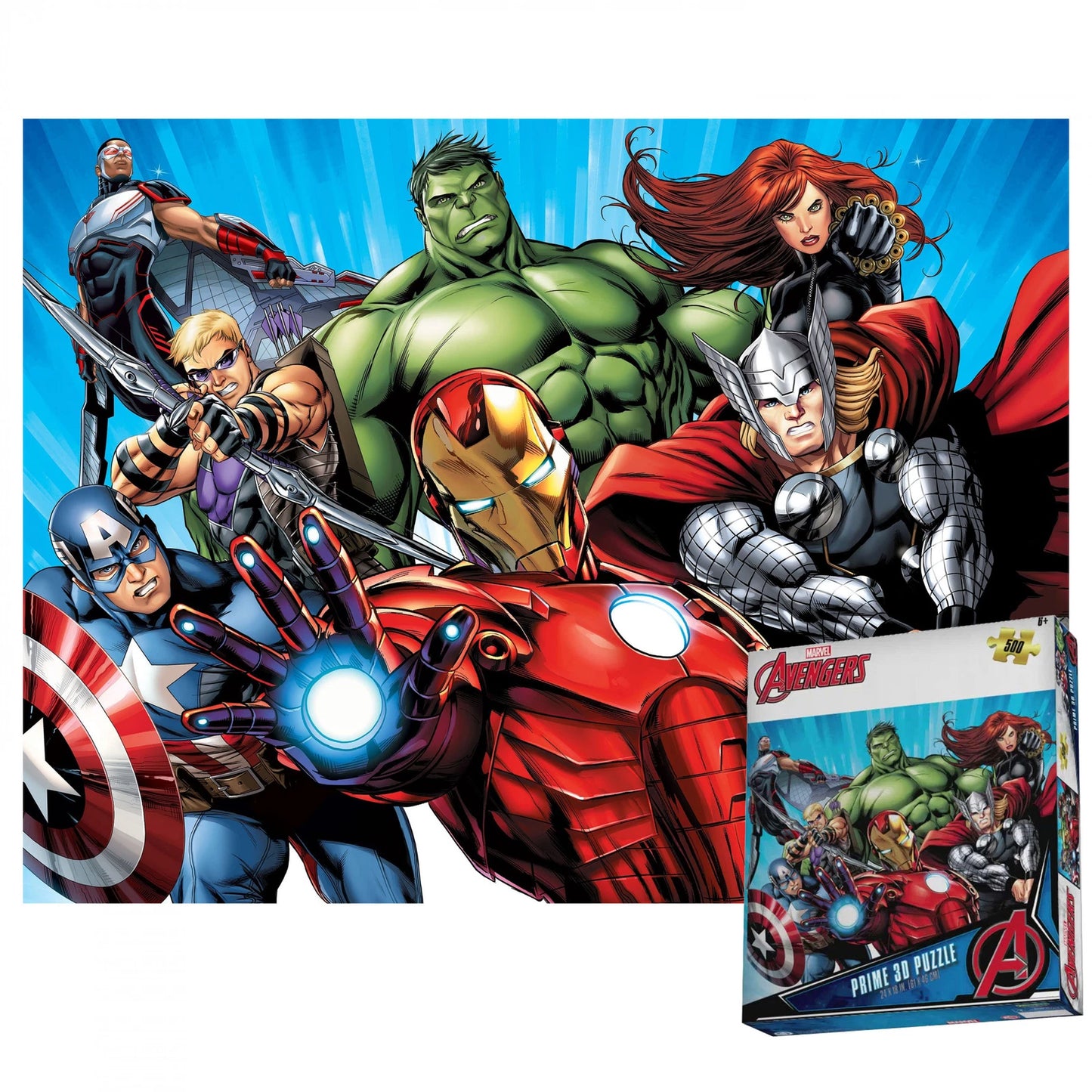 Avengers - Group Shot Marvel 3D