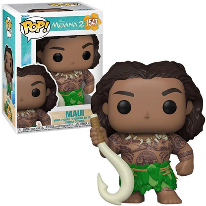 Funko - Disney Moana 2 - Maui with Fish Hook (1547)