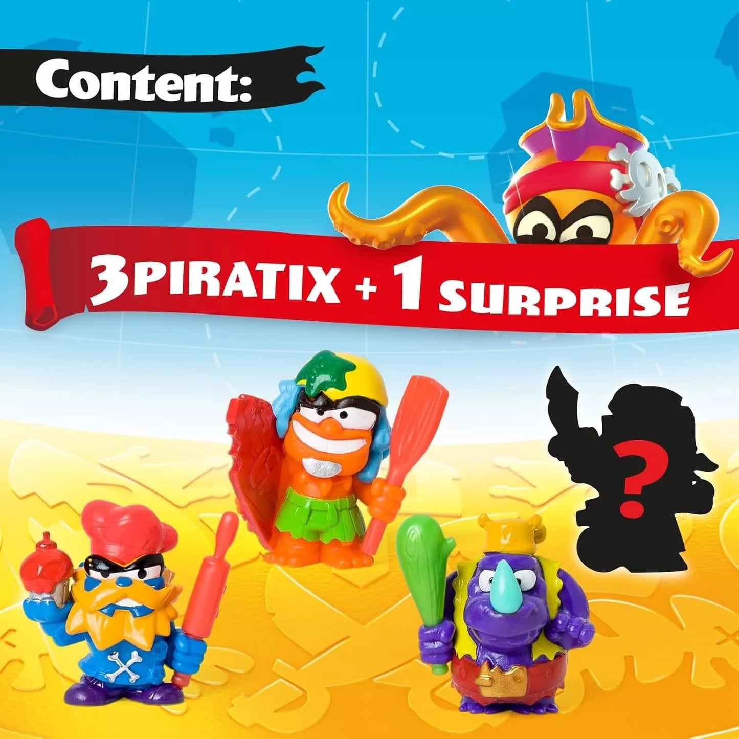 Piratix - Golden Treasures 4 Pack