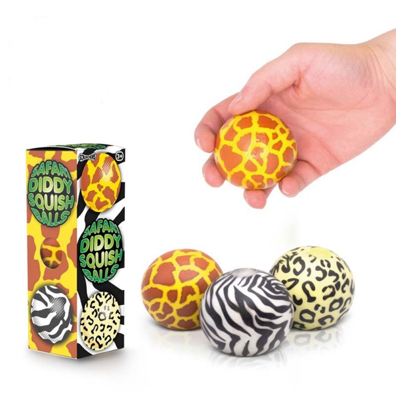 Scrunchems - Safari Diddy Squish Balls