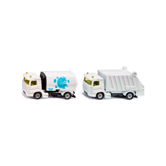 Siku - Set Road Sweeper And Garbage Truck (1687)