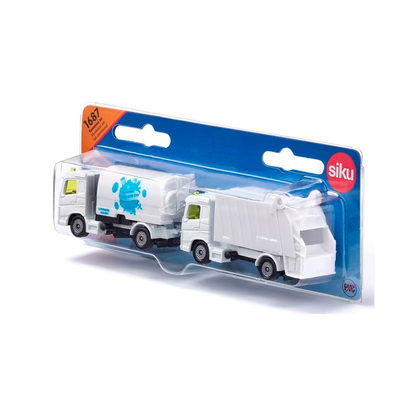 Siku - Set Road Sweeper And Garbage Truck (1687)