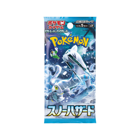 Pokemon TCG - Snow Hazard sv2P - Booster Pack (Japanese)