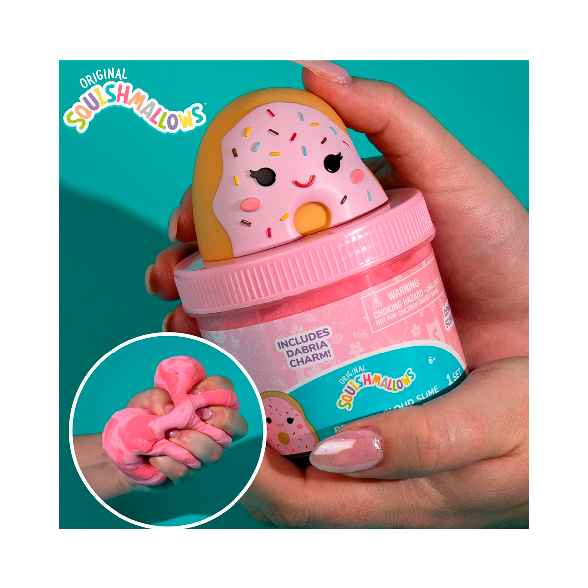 Squishmallows - Jar Top - Dabria Donut