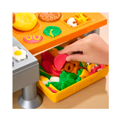 Play-Doh - Super Sizzlin Kitchen with 8 Play-Doh Tubs