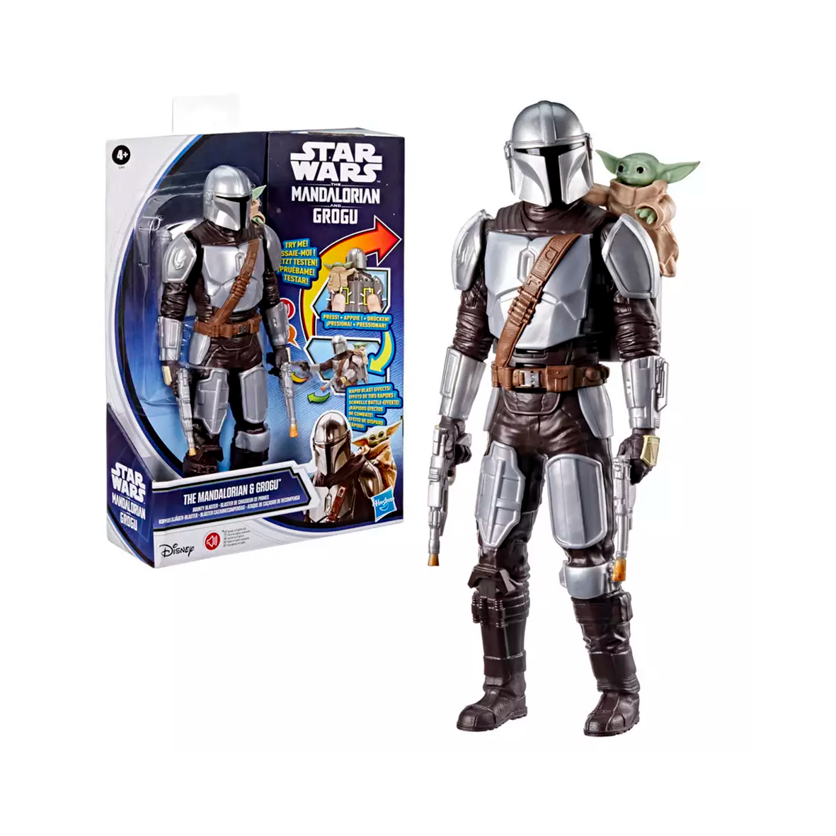 Star Wars - Star Wars The Mandalorian And Gru - Movie Feature Figure