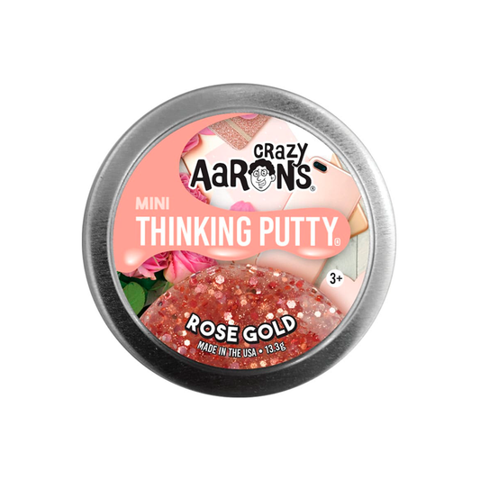 Crazy Aarons - Mini Thinking Putty - Rose Gold