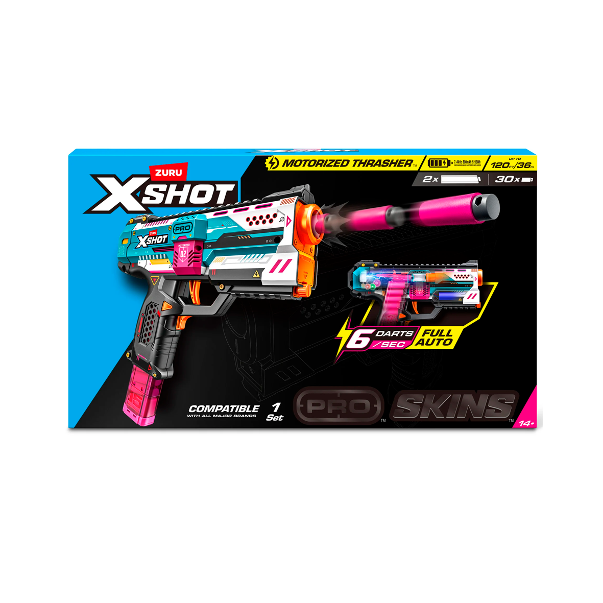 Xshot - Motorized Thrasher - 30 Darts