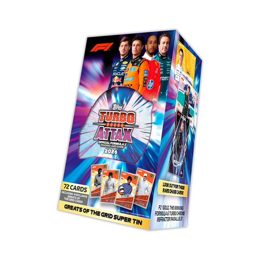 Topps - Turbo Attax 2026 - Formula 1 Super Tins