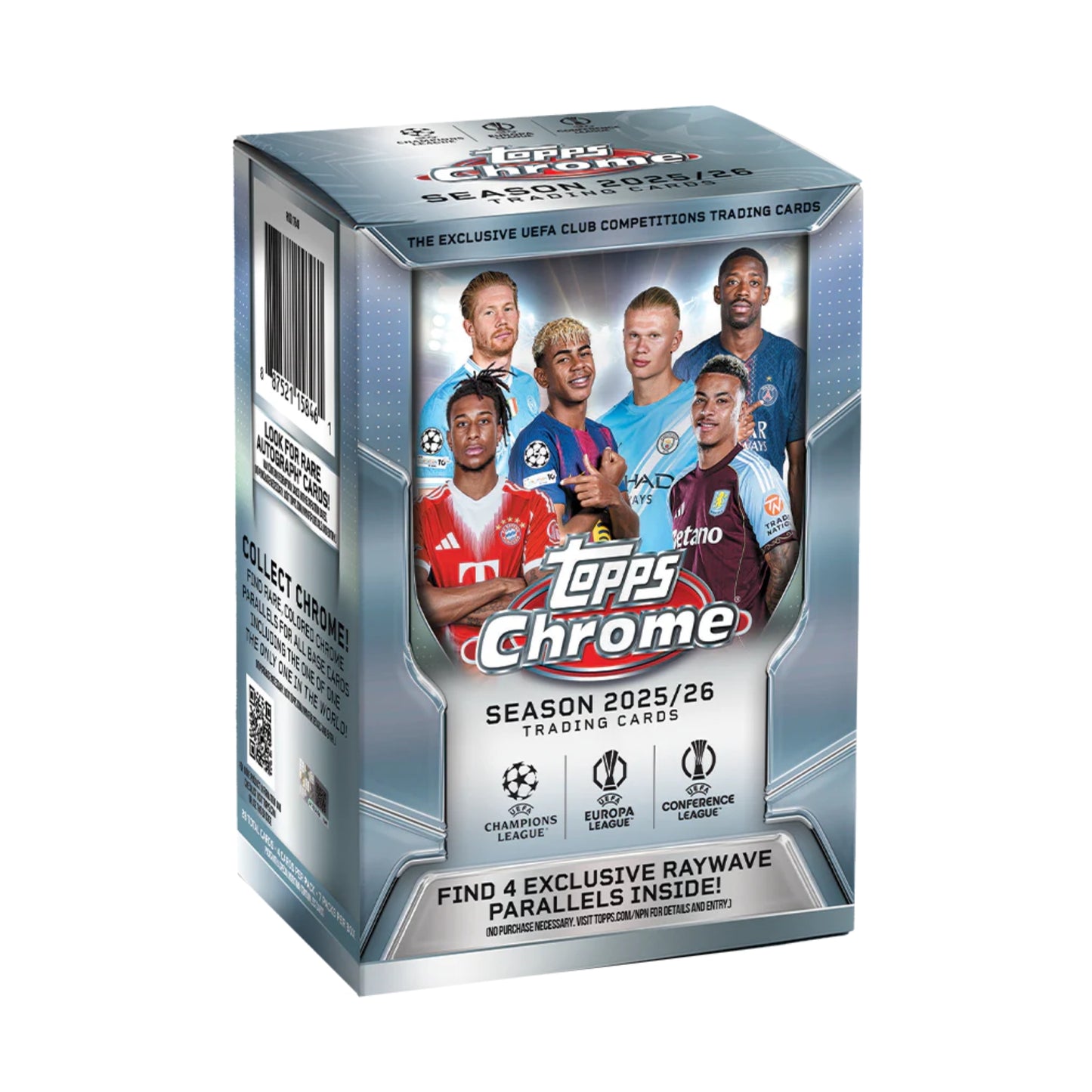 Topps Chrome - UEFA Club Competitions 2025-26 - Value Box