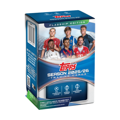 Topps UEFA Club Competitions - 2025-26 - Value Box