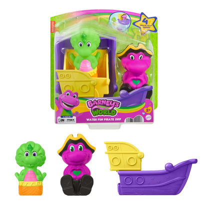 Fisher Price - Barney's World - Water Fun Pirate Ship
