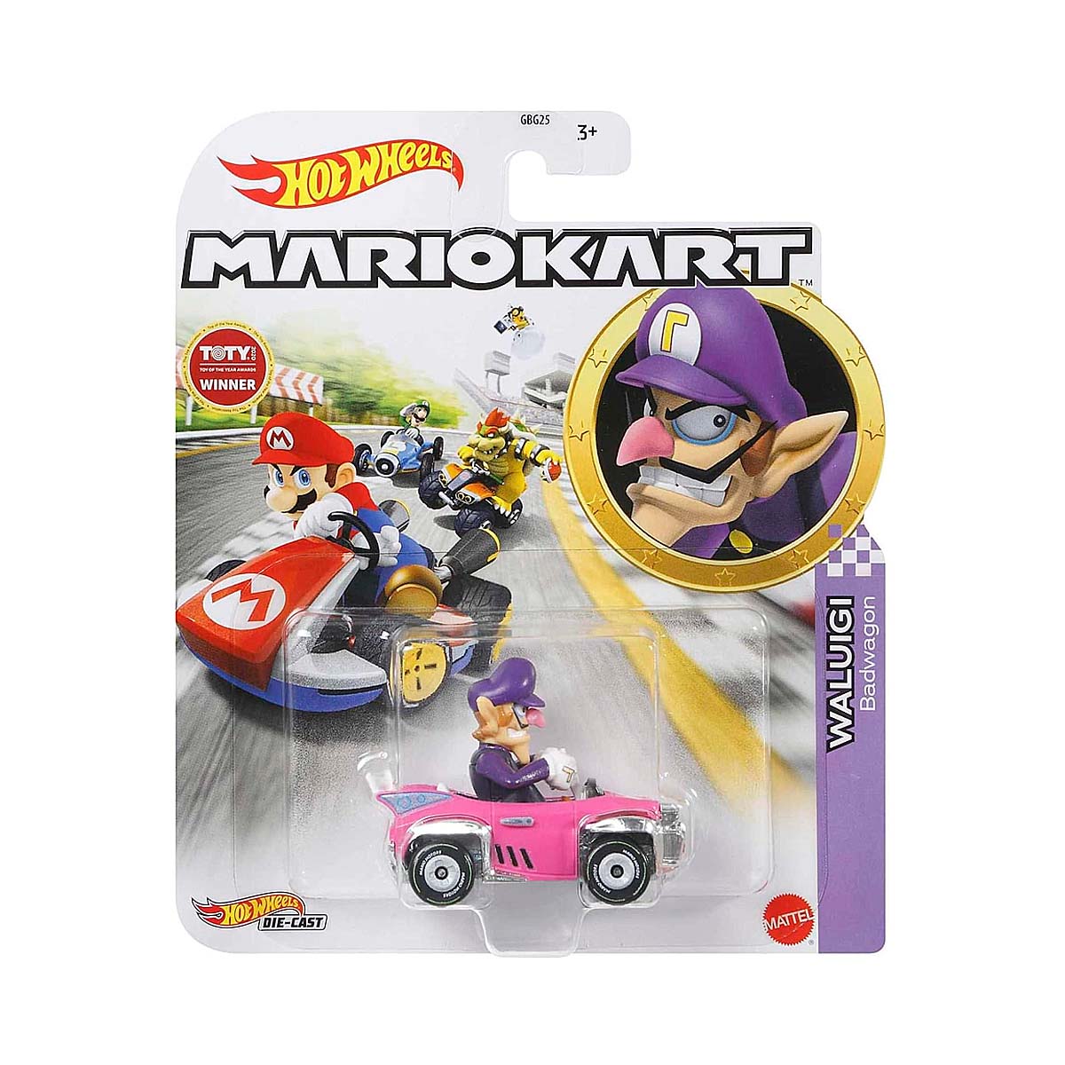 Hot Wheels Mariokart - Waluigi Badwagon