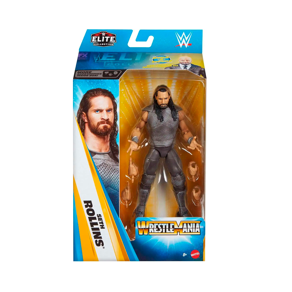 WWE - Elite Collection - Wrestlemania - Seth Rollins