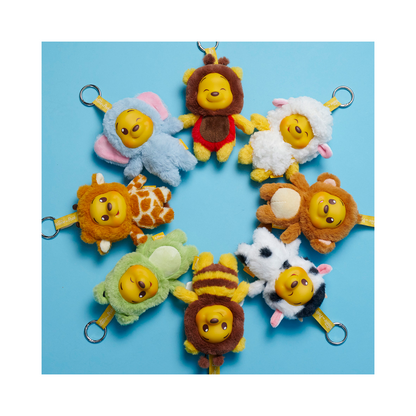 Disney - YuYus - Winnie The Pooh - Character Plush Keychain Blind Box