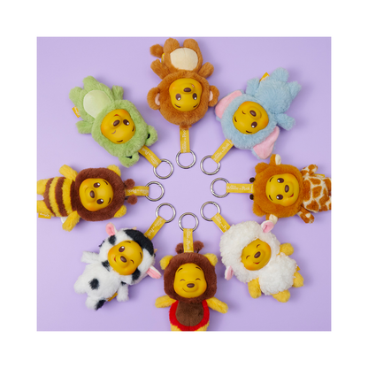 Disney - YuYus - Winnie The Pooh - Character Plush Keychain Blind Box