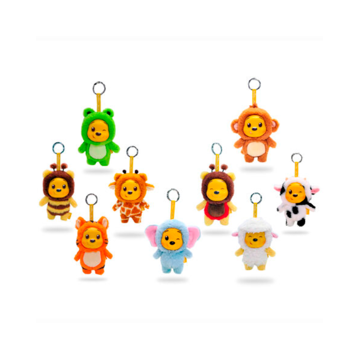 Disney - YuYus - Winnie The Pooh - Character Plush Keychain Blind Box