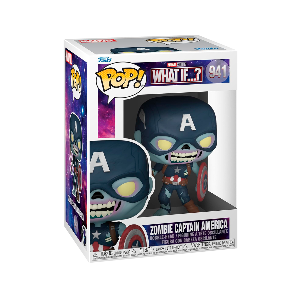 Funko Pop - What If...? - Zombie Captain America (941)