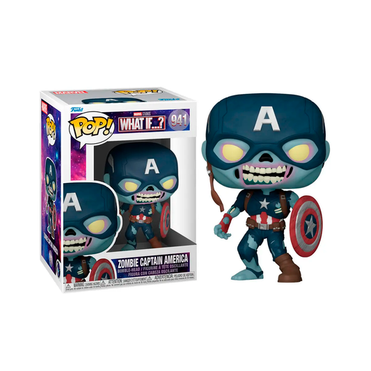Funko Pop - What If...? - Zombie Captain America (941)